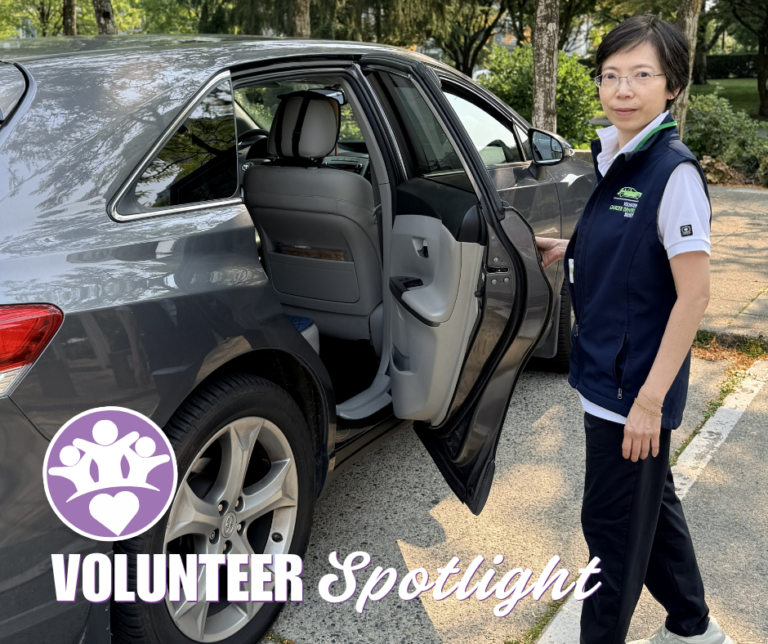 Meet Burnaby volunteer driver Emily Ong